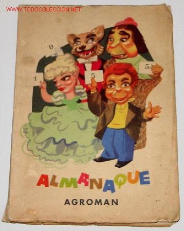 Werbekataloge: ANTIGUO ALMANAQUE AGROMAN - 1955 - 143 PAGINAS . 24 X 17 CMS. - EDITADO POR STENTOR
