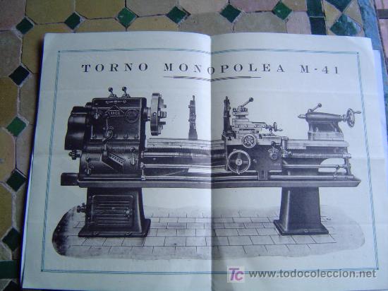 Werbekataloge: Torno Monopolea M-41 LUCE
