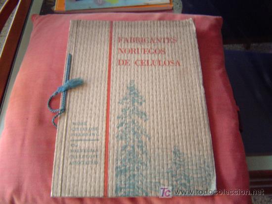 Cat&aacute;logos publicit&aacute;rios: Antiguo Catalogo de Fabricantes Noruegos de Celulosa