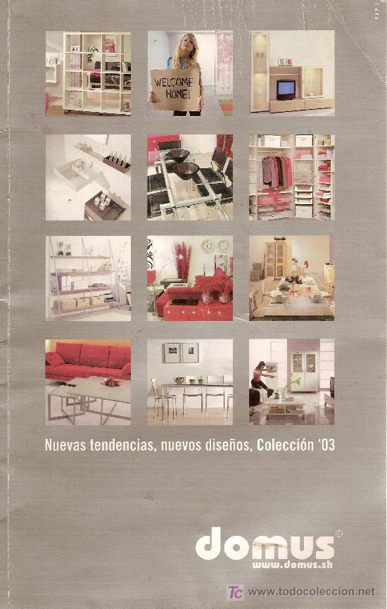 muebles y decoración. catálogo domus. colección - Comprar Catálogos
