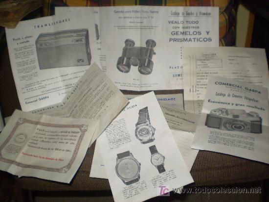 Catalogues publicitaires: COMERCIAL GARPA. MADRID. PUBLICIDAD POR CORRESPONDENCIA.