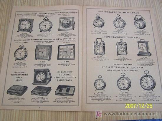Antiguo catálogo de relojes kienzle-16 pág.- si - Sold through Direct Sale  - 16537297