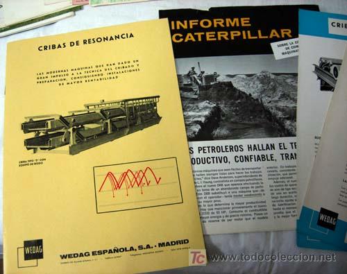 Cat&aacute;logos publicitarios: Cat&aacute;logo de cribas de resonancia Wedag espa&ntilde;ola licencia Binder Austria a&ntilde;os 60