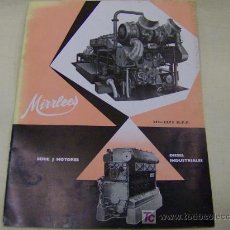 Catálogos publicitarios: CATALOGO PROPAGANDA MOTOR MARINO MIRRLESS SERIE J 2300 CABALLOS - INGLES CORREOS + INFO. Lote 7606082