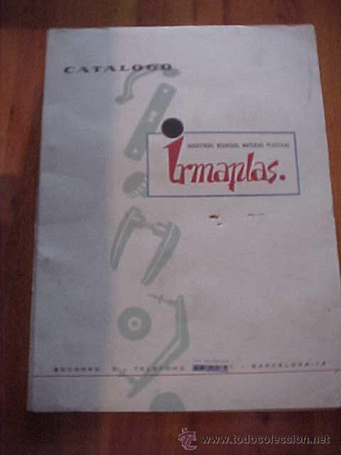 Catalogues publicitaires: IRMAPLAS. INDUSTRIAS REUNIDAS MATERIAS PLASTICAS. CATALOGO GAMA DE COLORES Y MATERIAS.