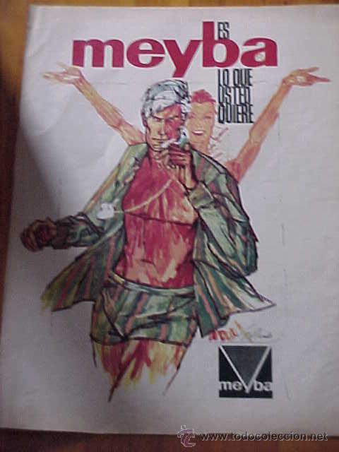 Catalogues publicitaires: MEYBA. RECORTE DE LA REVISTA LA ACTUALIDAD ESPA&Ntilde;OLA A&Ntilde;O 1963.