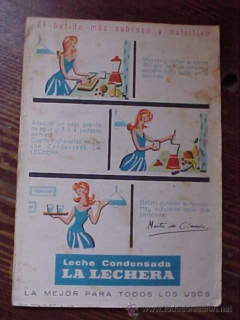 Cat&aacute;logos publicitarios: PROPAGANDA DE LA LECHERA CON RECETA. - Foto 2