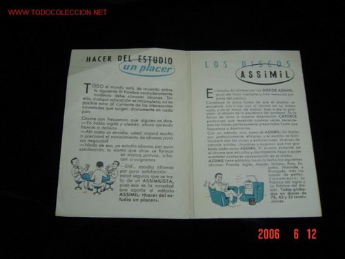 Cat&aacute;logos publicitarios: DISCOS ASSIMIL - Foto 3