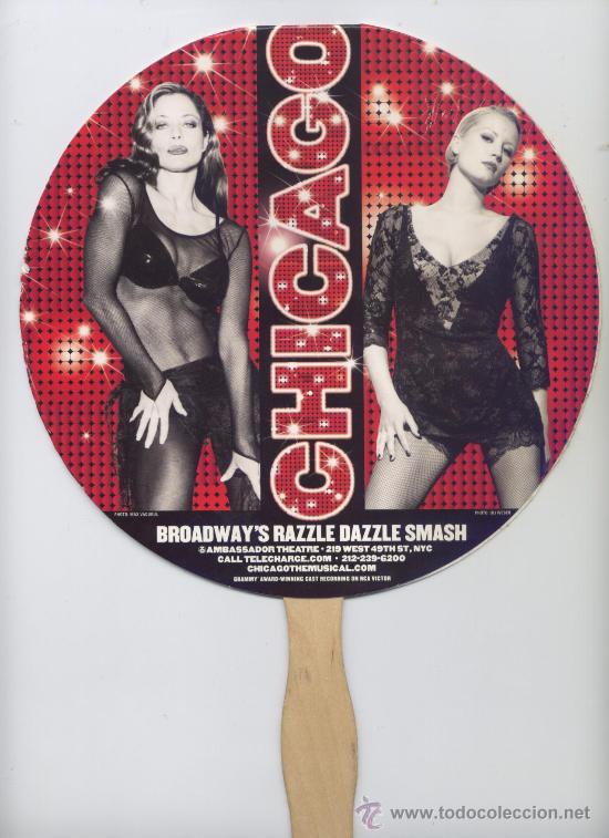 Advertising Catalogs: PAY PAY, MUSICAL CHICAGO DE BROADWAY (NEW YORK) - PUBLICIDAD MUSICAL