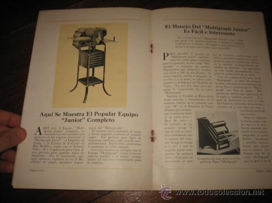 Cat&aacute;logos publicitarios: MULTIGRAPH JUNIOR - Foto 2