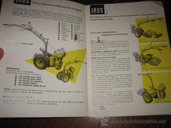 Cat&aacute;logos publicitarios: IRUS UNIVERSAL PARA DEGAR,CAVAR  Y ABONAR SIMULTANEAMENTE - Foto 2