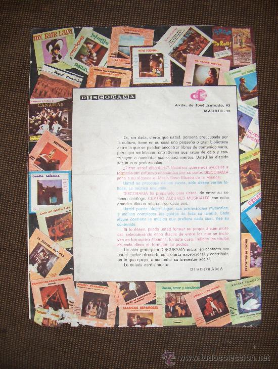 Advertising Catalogs: DISCORAMA. CATALOGO DE DISCOS. PUBLICIDAD.