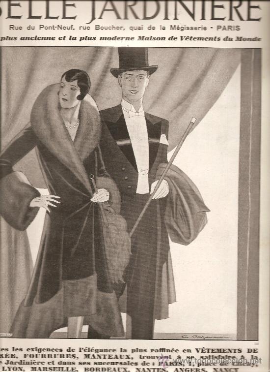Catalogues publicitaires: LA BELLE JARDINIERE. ANUNCIO PUBLICADO 22-3-1930.art deco