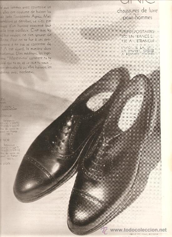 Advertising Catalogs: ZAPATOS UNIC: CHAUSSURES DE LUXE POUR HOMMES. ANUNCIO 1930