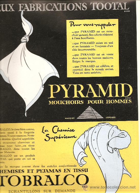Catalogues publicitaires: PA&Ntilde;UELOS.CAMISAS Y PIJAMAS DE LA MARCA TOOTAL. 1930