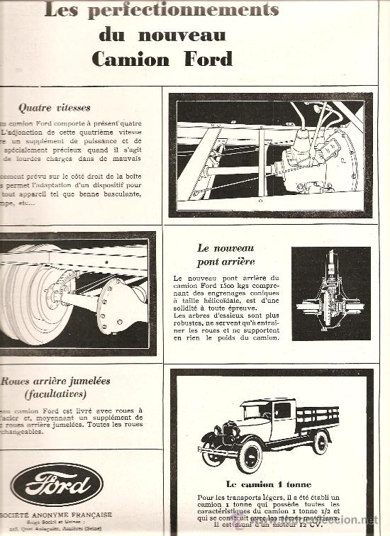 Advertising Catalogs: 414. CAMION FORD DE 1 TONELADA