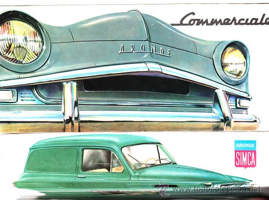 Cat&aacute;logos publicitarios: CATALOGO DEL COCHE ARONDE MESSAGERE - Foto 1