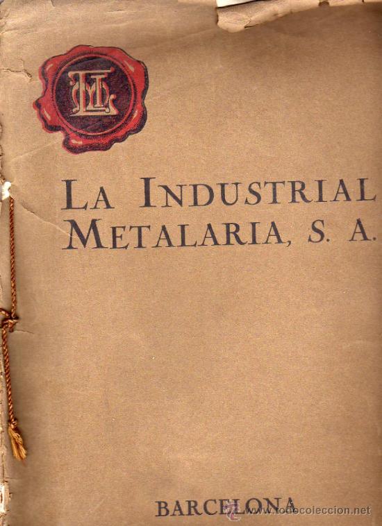 Cataloghi pubblicitari: catalogo metales estampados para muebles a&ntilde;os 20 y 30