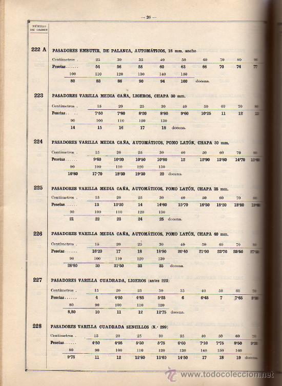 Cat&aacute;logos publicitarios: tarifa general de precios 1924 - Foto 2