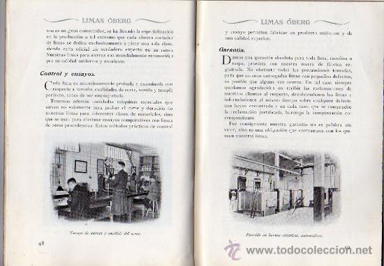 Cat&aacute;logos publicitarios: catalogo de limas 1934 - Foto 3