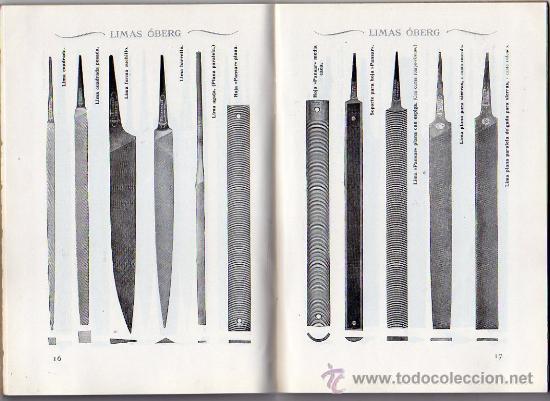 Cat&aacute;logos publicitarios: catalogo de limas 1934 - Foto 4