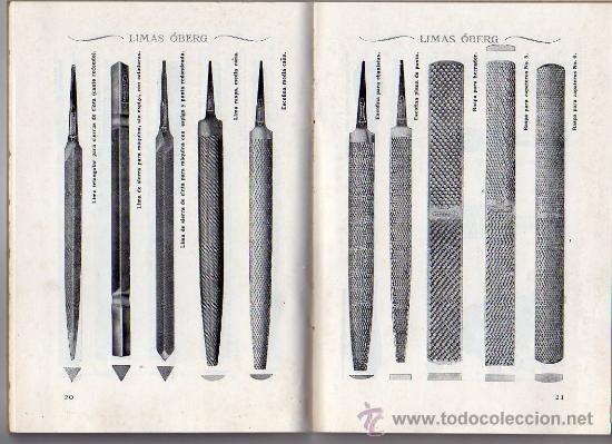 Cat&aacute;logos publicitarios: catalogo de limas 1934 - Foto 5