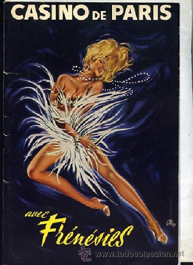 Cat&aacute;logos publicit&aacute;rios: CASINO DE PARIS avec fr&eacute;nesies SUPER- PRODUCTION de HENRI VARNA
