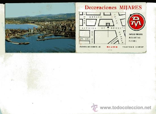 Cat&aacute;logos publicitarios: PUBLICIDAD DECORACIONES MIJARES, GIJON, vista general y plano ,horarios de autobuses oferta solo hoy
