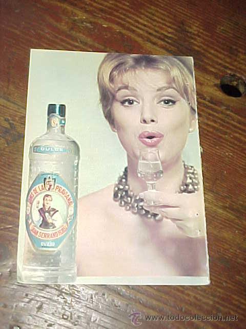 Cat&aacute;logos publicit&aacute;rios: ANIS DE LA PRAVIANA JUAN SERRANO HIJOS. PINTURAS SHERWIN WILLIAMS POR DETRAS. HOJA REVISTA A&Ntilde;O 1961