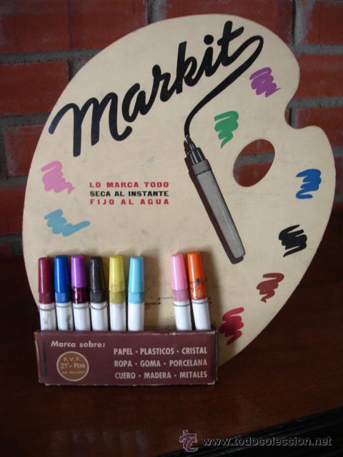 Cataloghi pubblicitari: PUBLICIDAD ROTULADORES MARKIT.33 CM