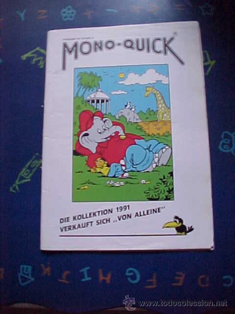 Advertising Catalogs: MONO QUICK. 1991. CATALOGO ALEMAN DE PARCHES Y ADORNOS PARA LA ROPA. *