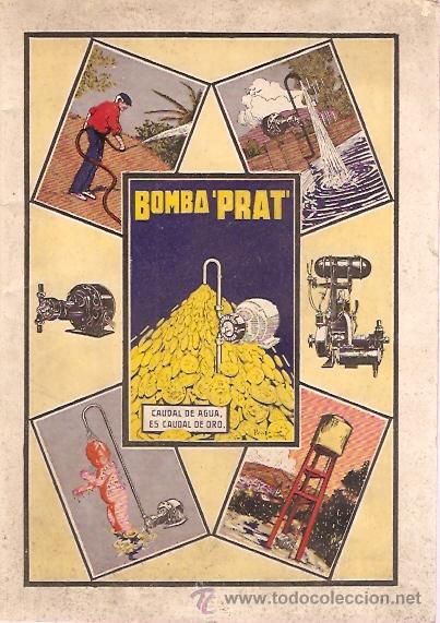Cat&aacute;logos publicitarios: INSTUCCIONES Y CARACTERISTICAS DE LA BOMBA PRAT - Foto 1
