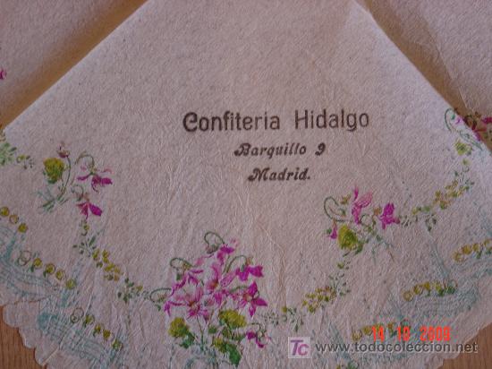Cat&aacute;logos publicitarios: Publicidad Confiter&iacute;a Hidalgo. Madrid