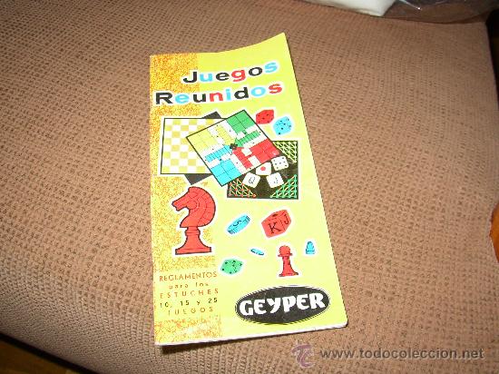 Cat&aacute;logos publicitarios: CATALOGO JUEGOS REUNIDOS GEIPER