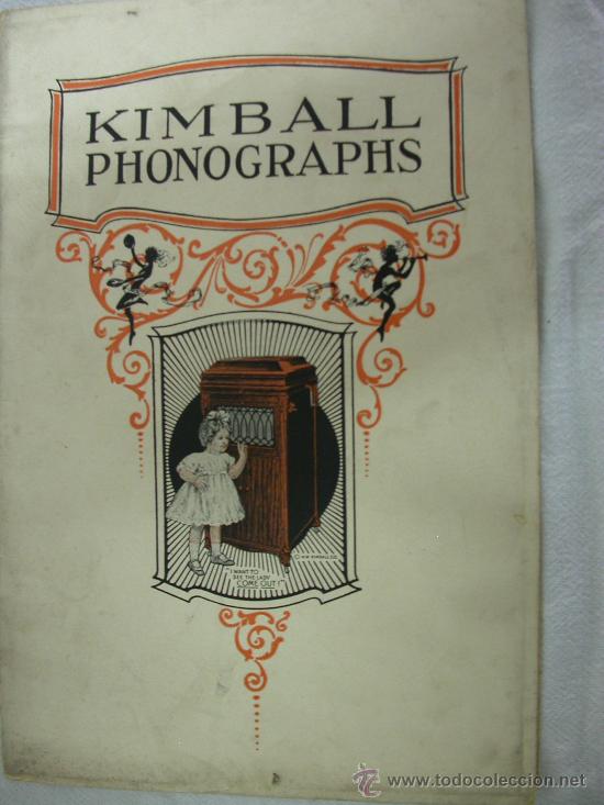 Cat&aacute;logos publicitarios: Kimball Phonographs - Foto 1