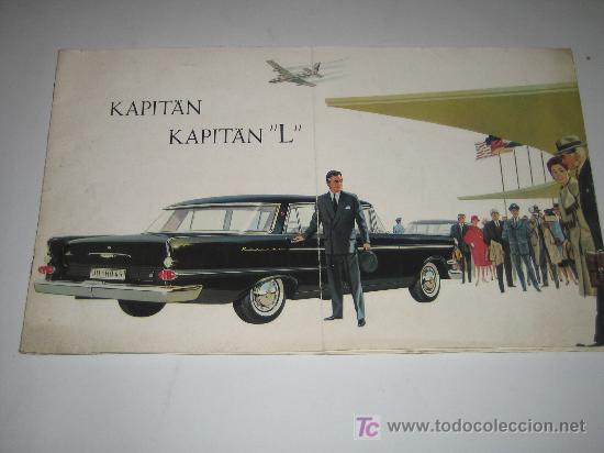 Cat&aacute;logos publicitarios: ANTIGUO CATALOGO OPEL KAPITAN L - VER FOTOS - PAG. 8 - MED. 21X35CM