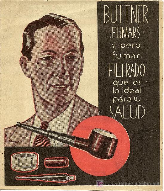 Advertising Catalogs: FOLLETO PUBLICITARIO DE PIPA BUTTNER Y DE NICEX BUTTNER. FILTROS Y BOQUILLAS.