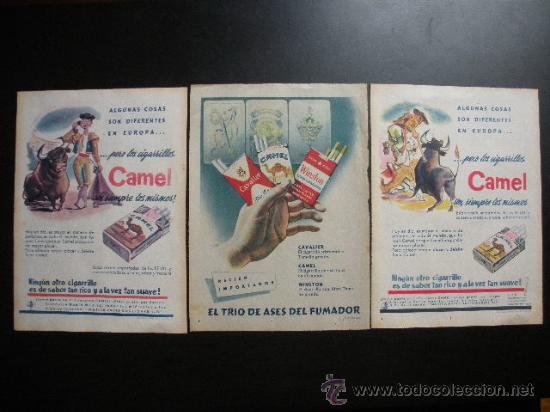 Cat&aacute;logos publicitarios: ANTIGUA PUBLICIDAD DE TABACO - Foto 1