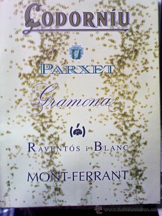 Cat&aacute;logos publicitarios: Folleto Publicitario Coleccionable Chapas De Cava (2003... creo)