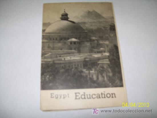 Advertising Catalogs: EGYPT - EDUCATION-INFORMATION DEPARTMENT- CAIRO- EGYPT-S/F.