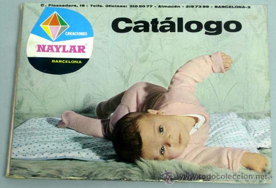 Catalogues publicitaires: Cat&aacute;logo Naylar Barcelona 1968 creaciones para beb&eacute; cambiador neceser canastilla con muestrario