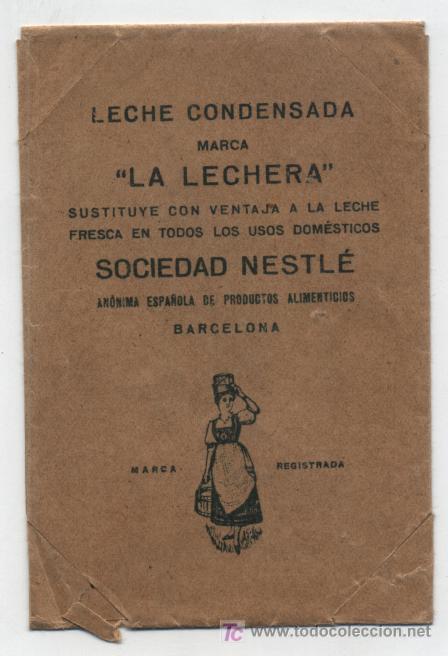 Werbekataloge: Peque&ntilde;o librito para colorear (10x7). Publicidad de Leche Condensada La Lechera.