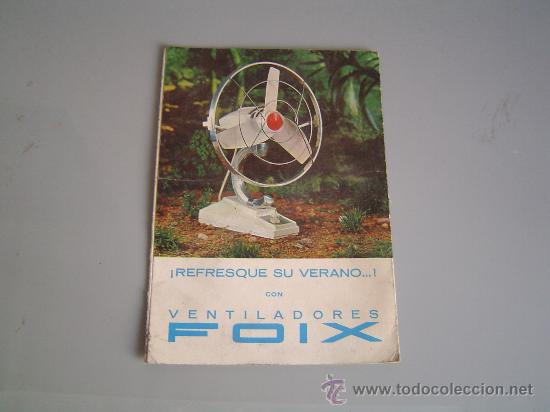 Cat&aacute;logos publicitarios: Cat&aacute;logo ventiladores FOIX. - Foto 1