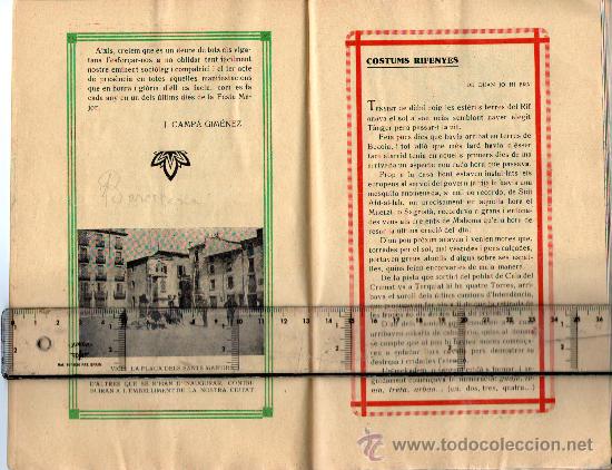 Cat&aacute;logos publicitarios: Detalle. La plaza de Sants Martirs. - Foto 2