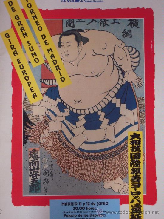 Werbekataloge: Gira Europea de Gran Sumo &ndash; Madrid &ndash; 1992 ( programa + 2 entradas)