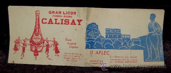 Cat&aacute;logos publicitarios: PROGRAMA DEL II APLEC DE LATENEU ARENYENC 1933 - Foto 1
