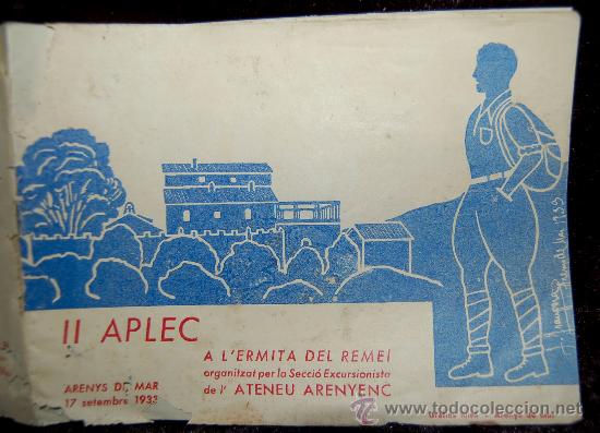 Cat&aacute;logos publicitarios: PROGRAMA DEL II APLEC DE LATENEU ARENYENC 1933 - Foto 6