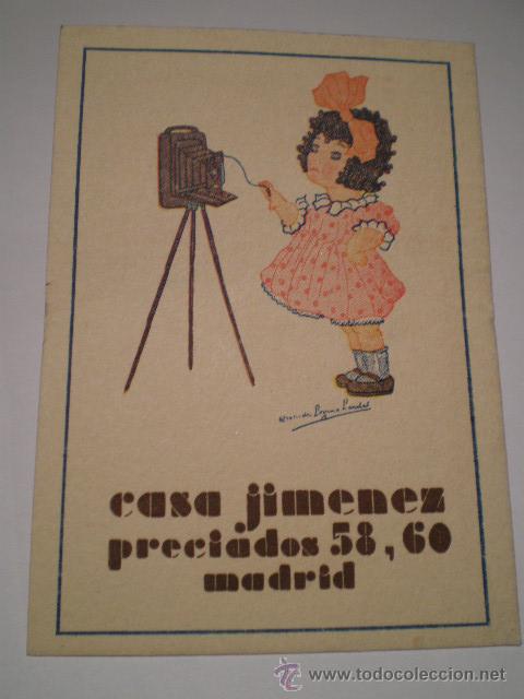 Cat&aacute;logos publicitarios: TARJETA PUBLICIDAD TIENDA DE FOTOGRAFIA