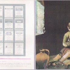 Catálogos publicitarios: ANTIGUA LAMINA CON PUBLICIDAD FARMACEUTICA DE 12 MEDICAMENTOS, LABORATORIOS WASSERMANN.