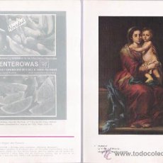 Catálogos publicitarios: ANTIGUA LAMINA CON PUBLICIDAD FARMACEUTICA, ENTEROWAS, LABORATORIOS WASSERMANN.